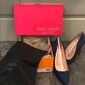 Brand new Kate Spade Licorice Blue Jeans Fabric